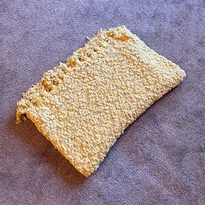 Park Row By Ralph Lauren Home Yellow  50x64 Textured Throw Blanket With Fringe